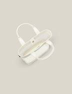 The Clear Tote - White