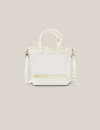 The Clear Tote - White