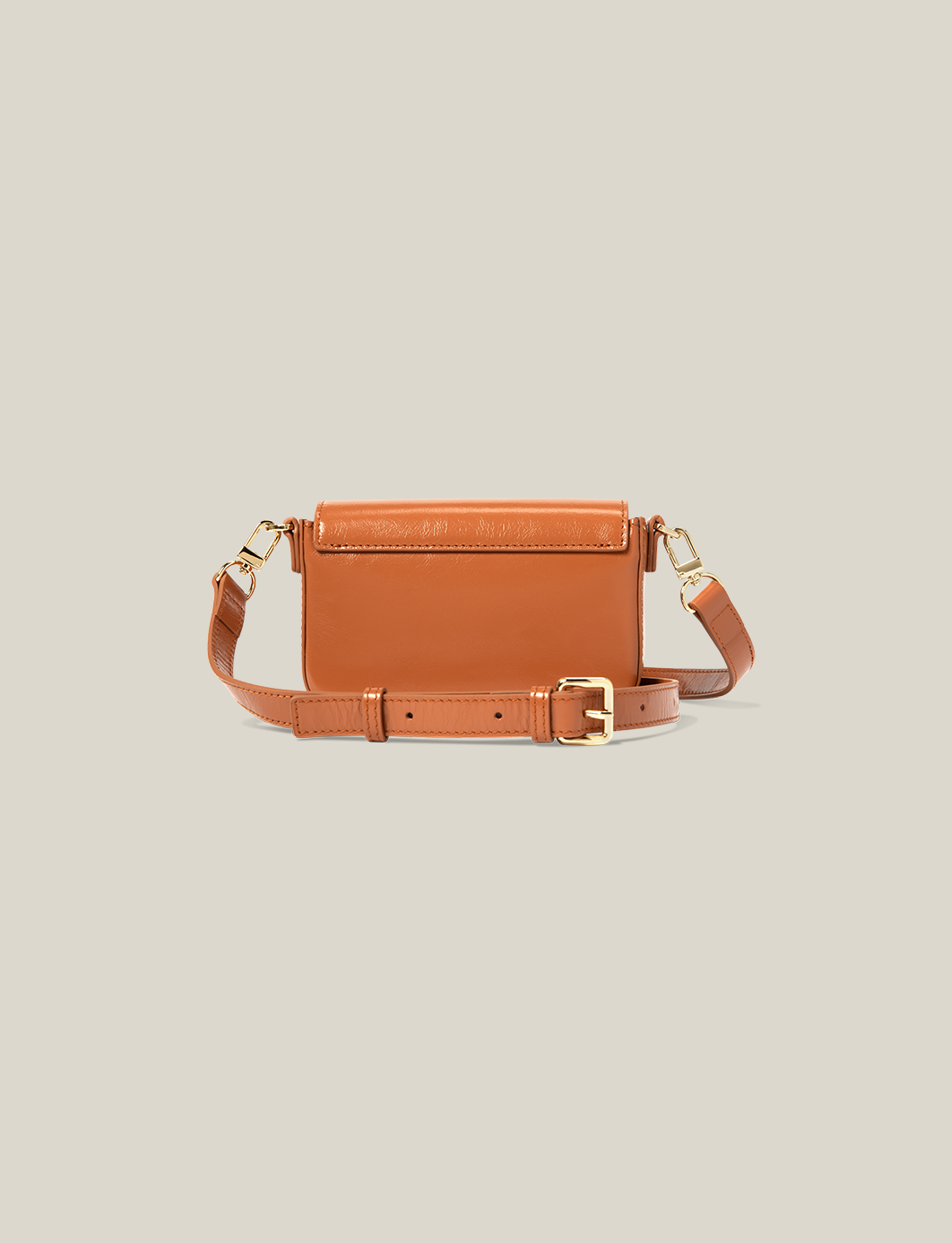 The Mini Camera - Saddle Brown