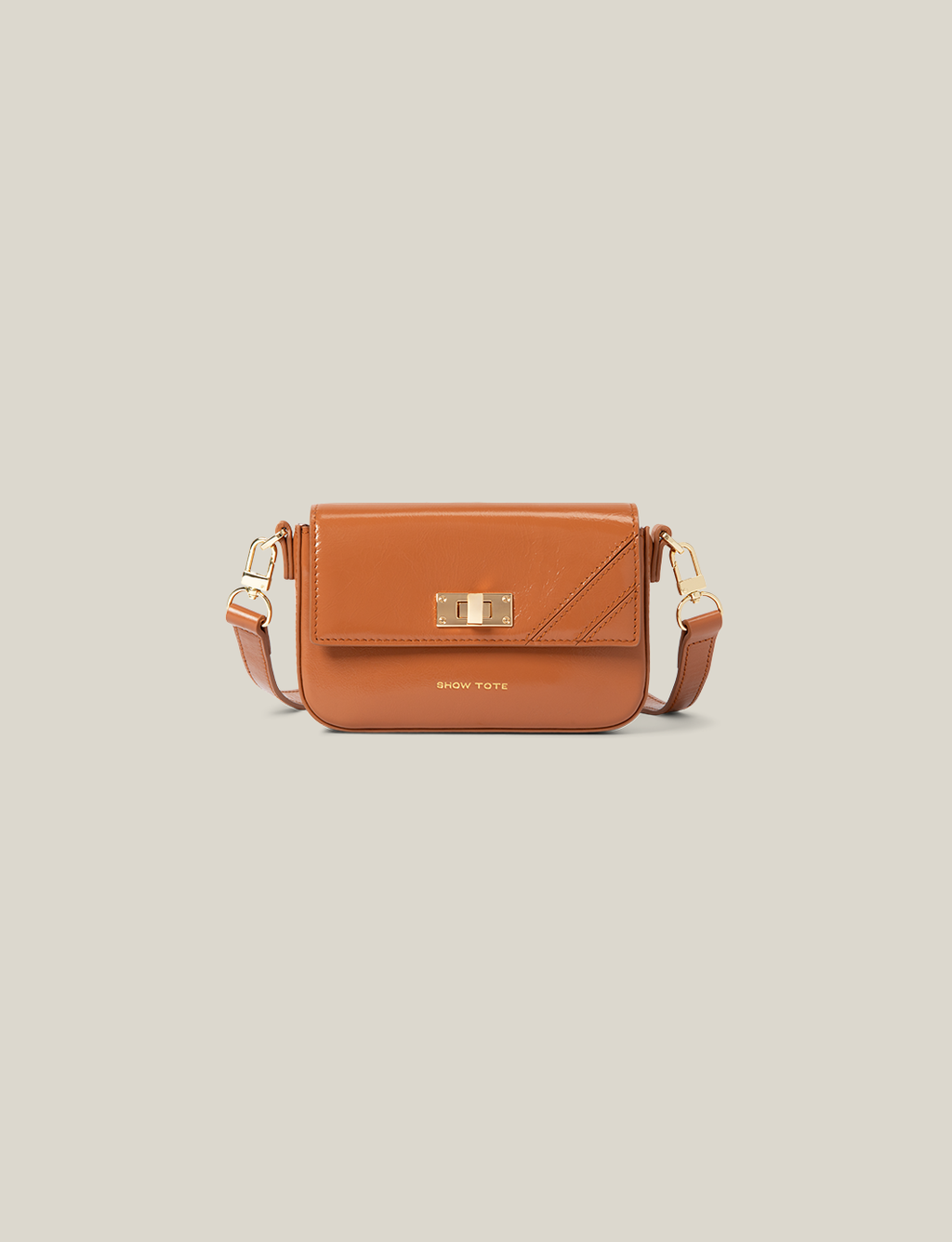 The Mini Camera - Saddle Brown
