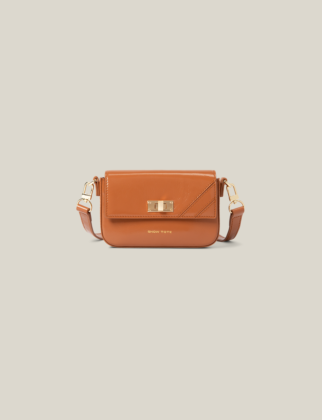 The Mini Camera - Saddle Brown