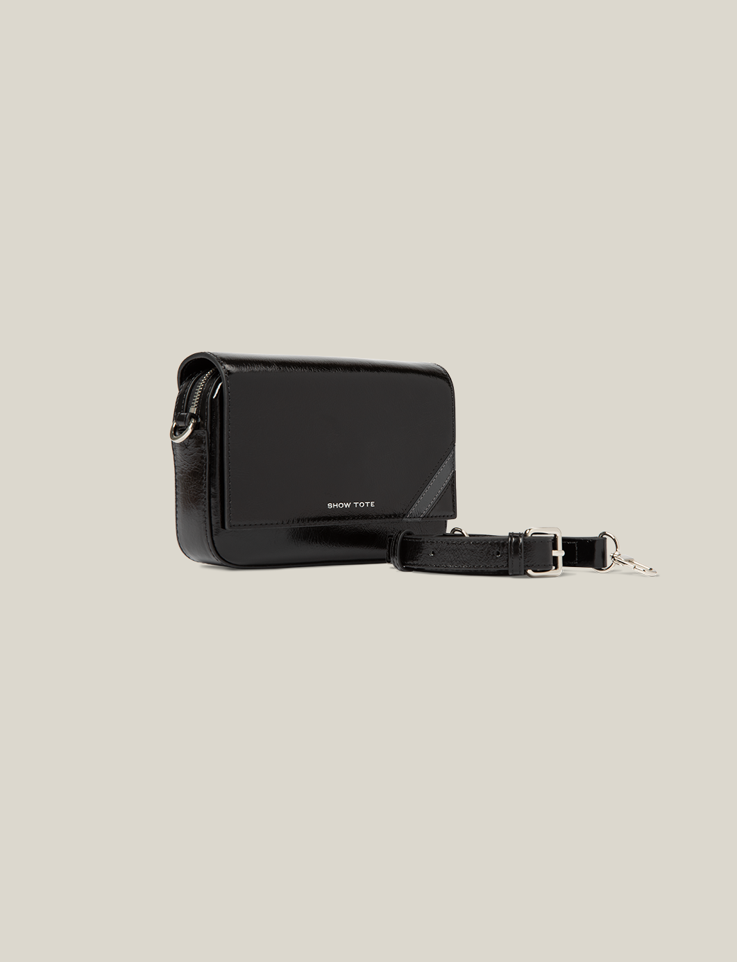 The Camera - Black/Grey Crinkle