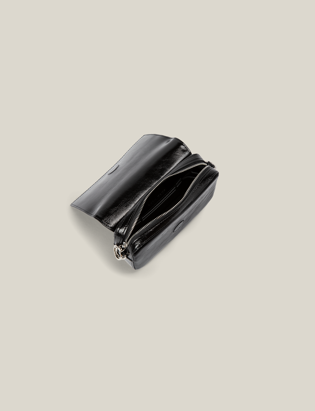 The Camera - Black/Grey Crinkle