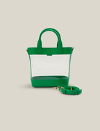 The Clear Tote - Green