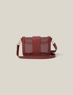 The Clear Envelope - Maroon