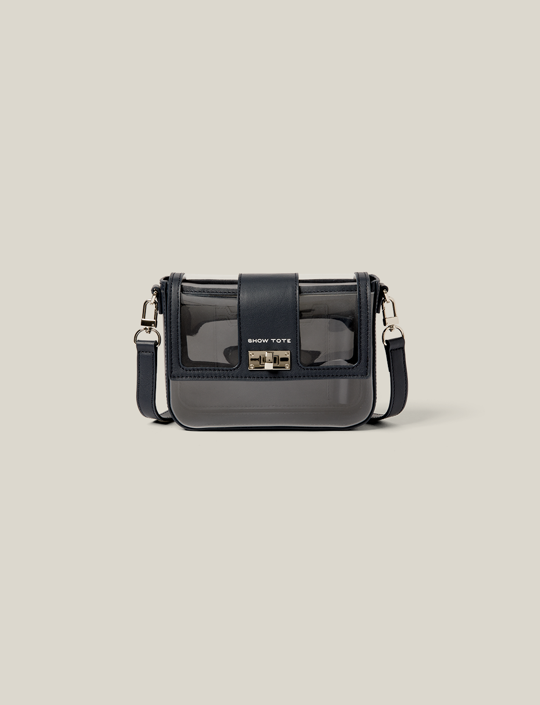 The Clear Envelope -Navy
