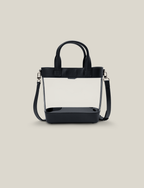 The Clear Tote - Navy