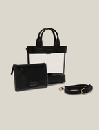 The Clear Tote - Black