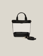 The Clear Tote - Black