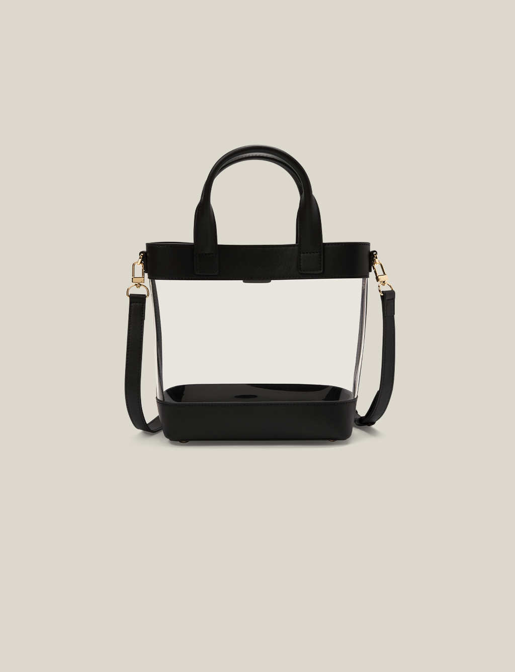 The Clear Tote - Black