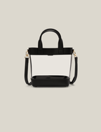 The Clear Tote - Black