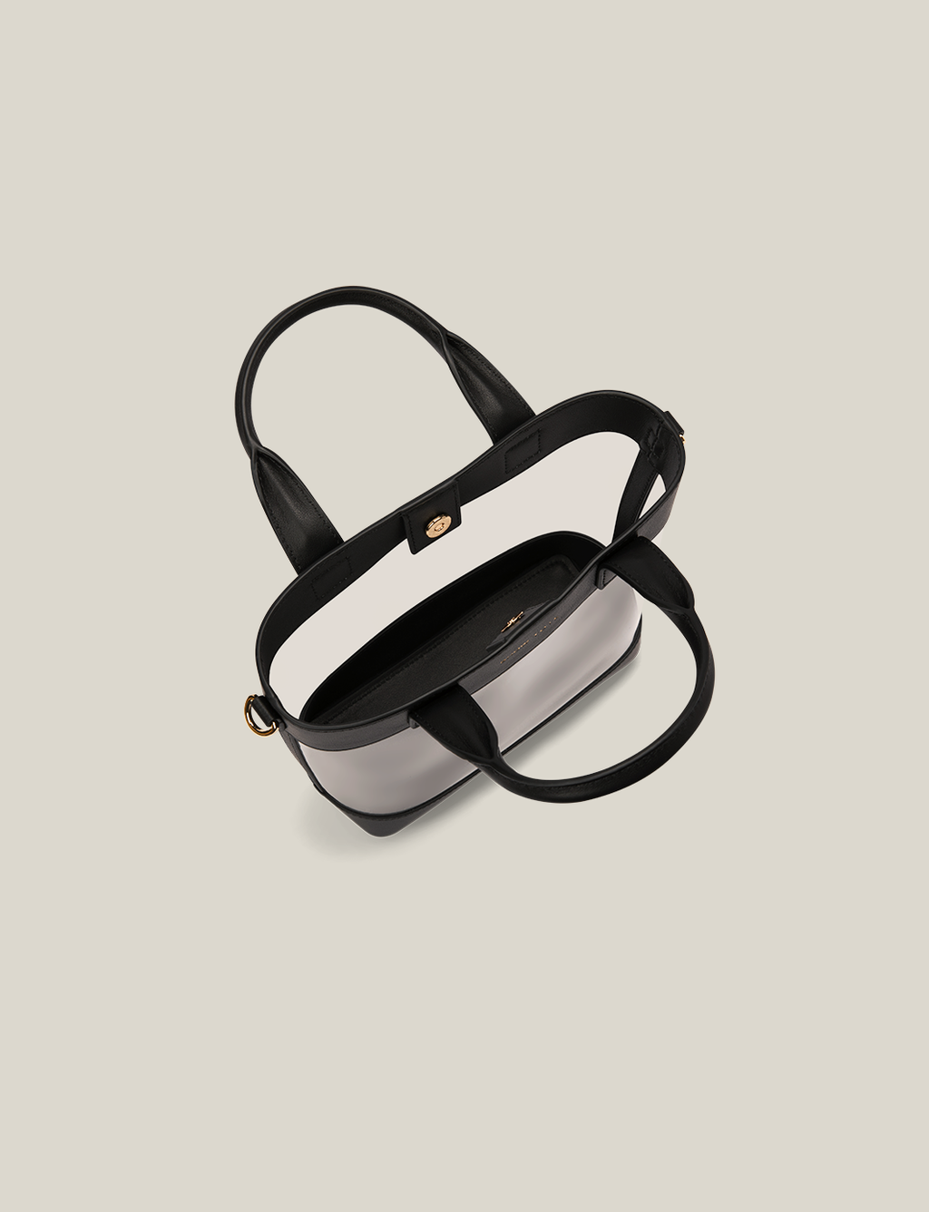The Clear Tote - Black
