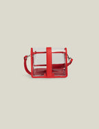 The Clear Envelope - Lipstick Red