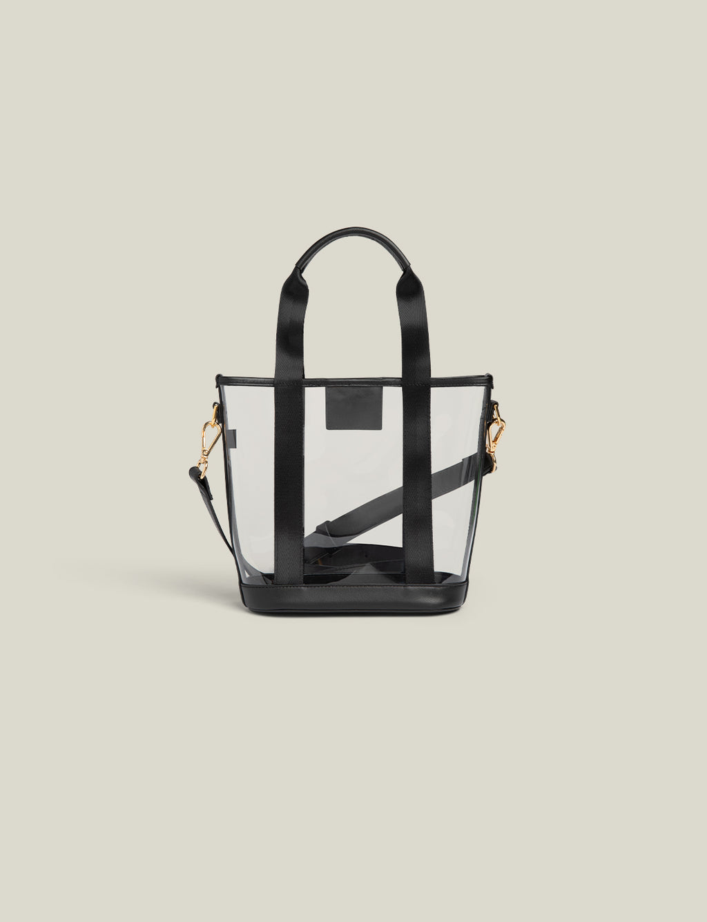 The Clear Tote - Onyx