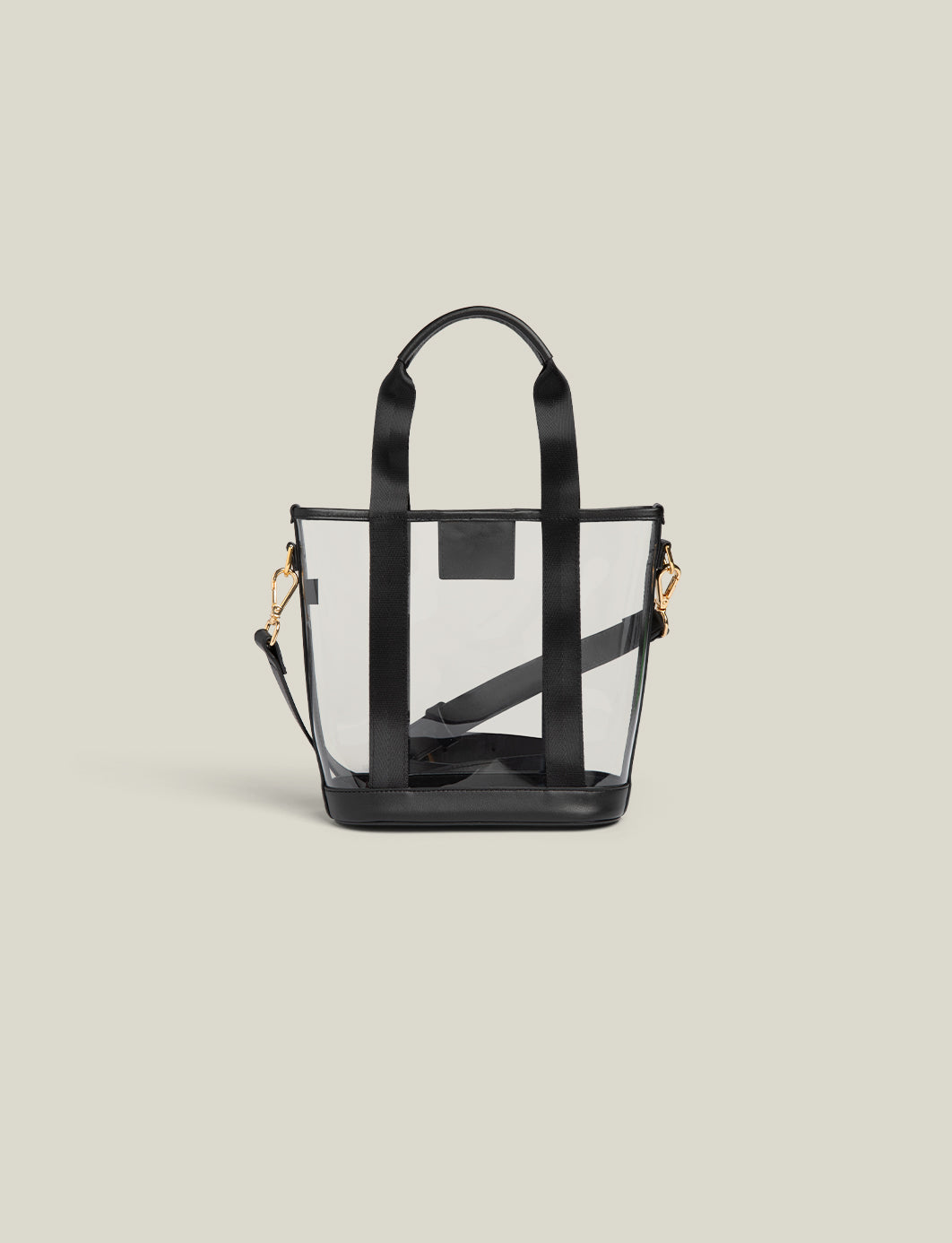 The Clear Tote - Onyx