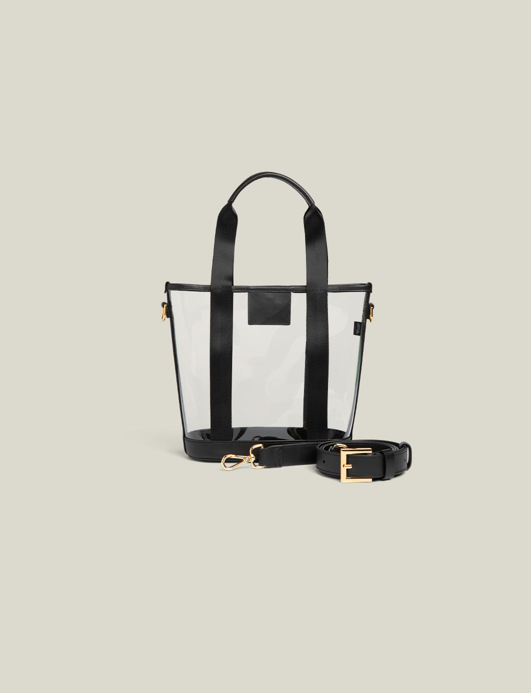The Clear Tote - Onyx