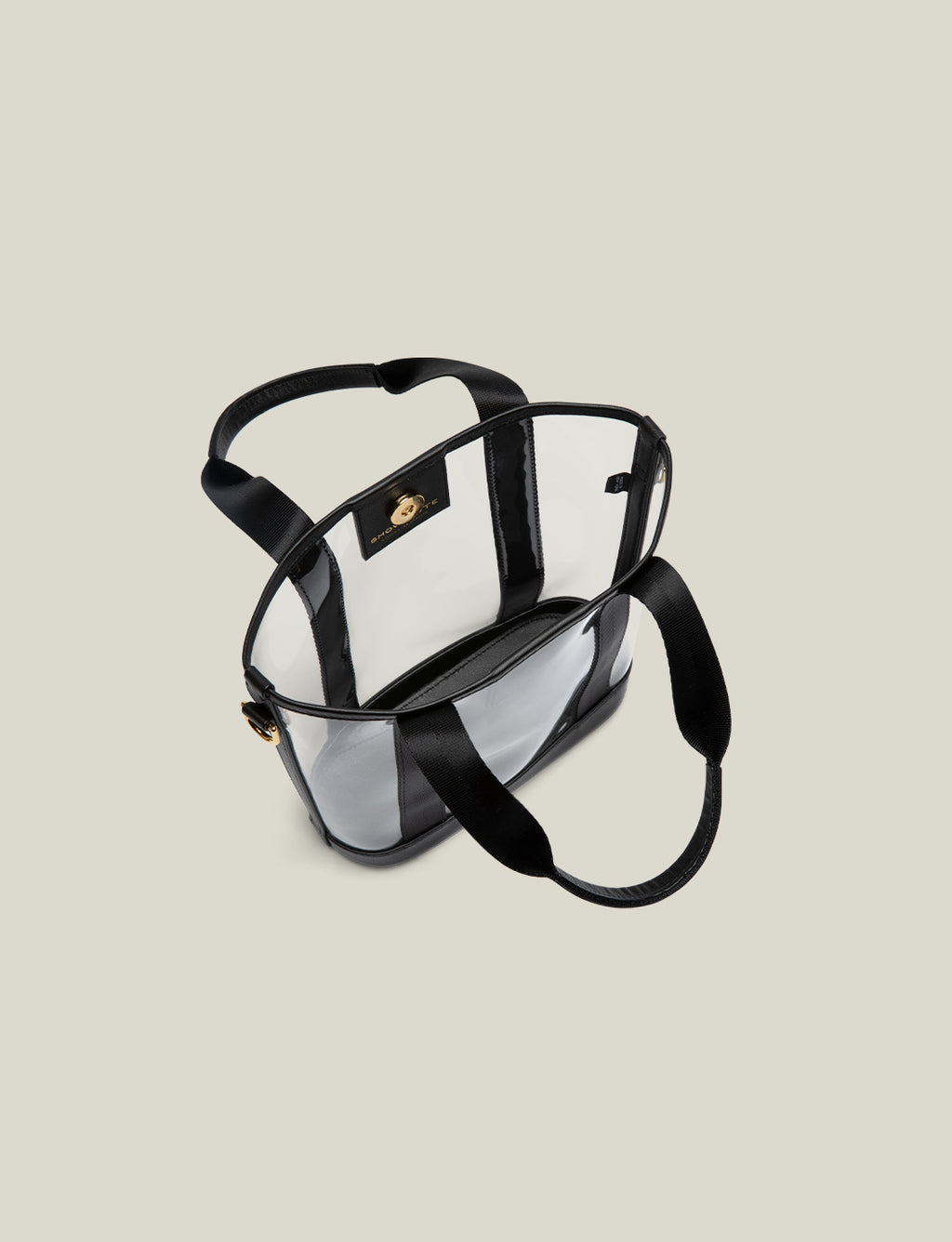 The Clear Tote - Onyx