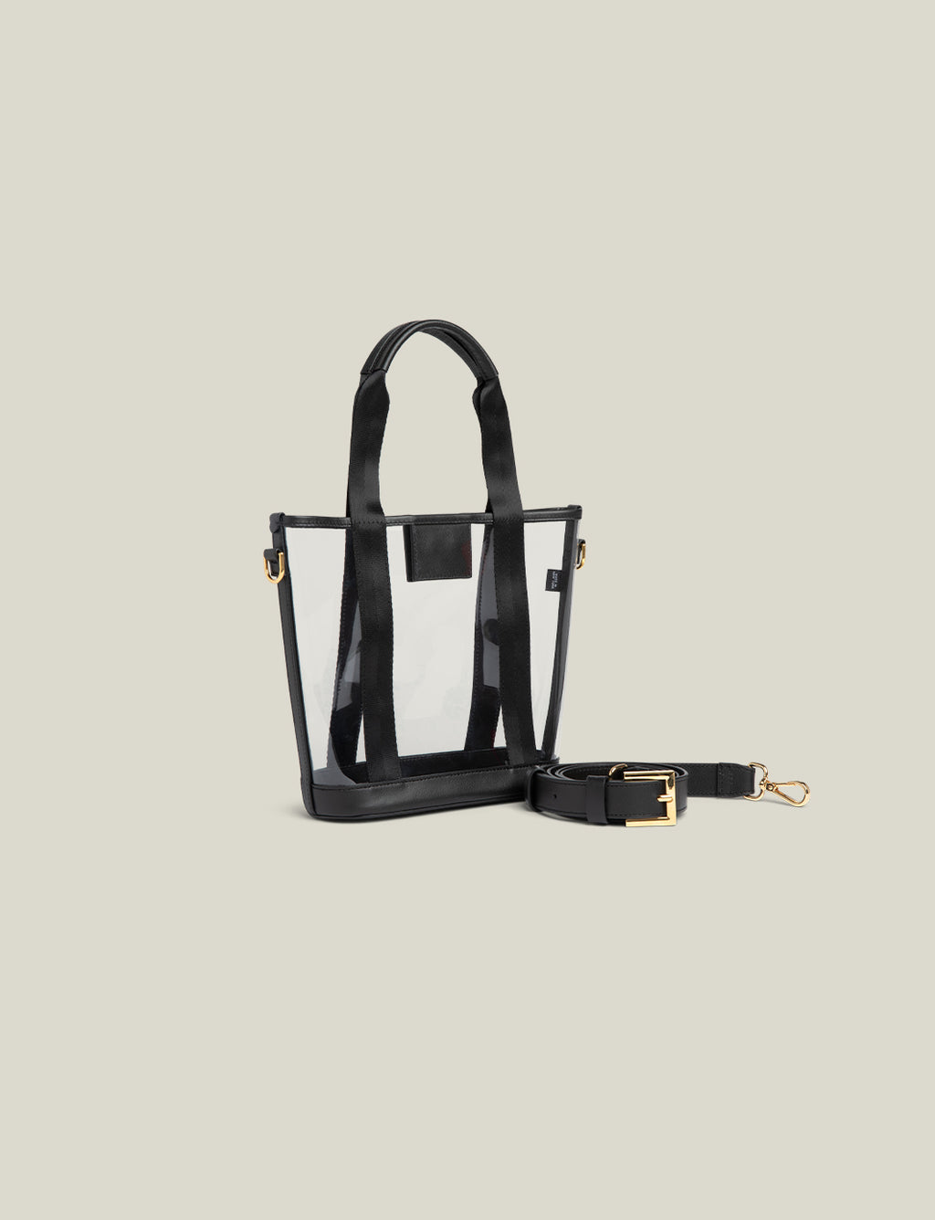 The Clear Tote - Onyx
