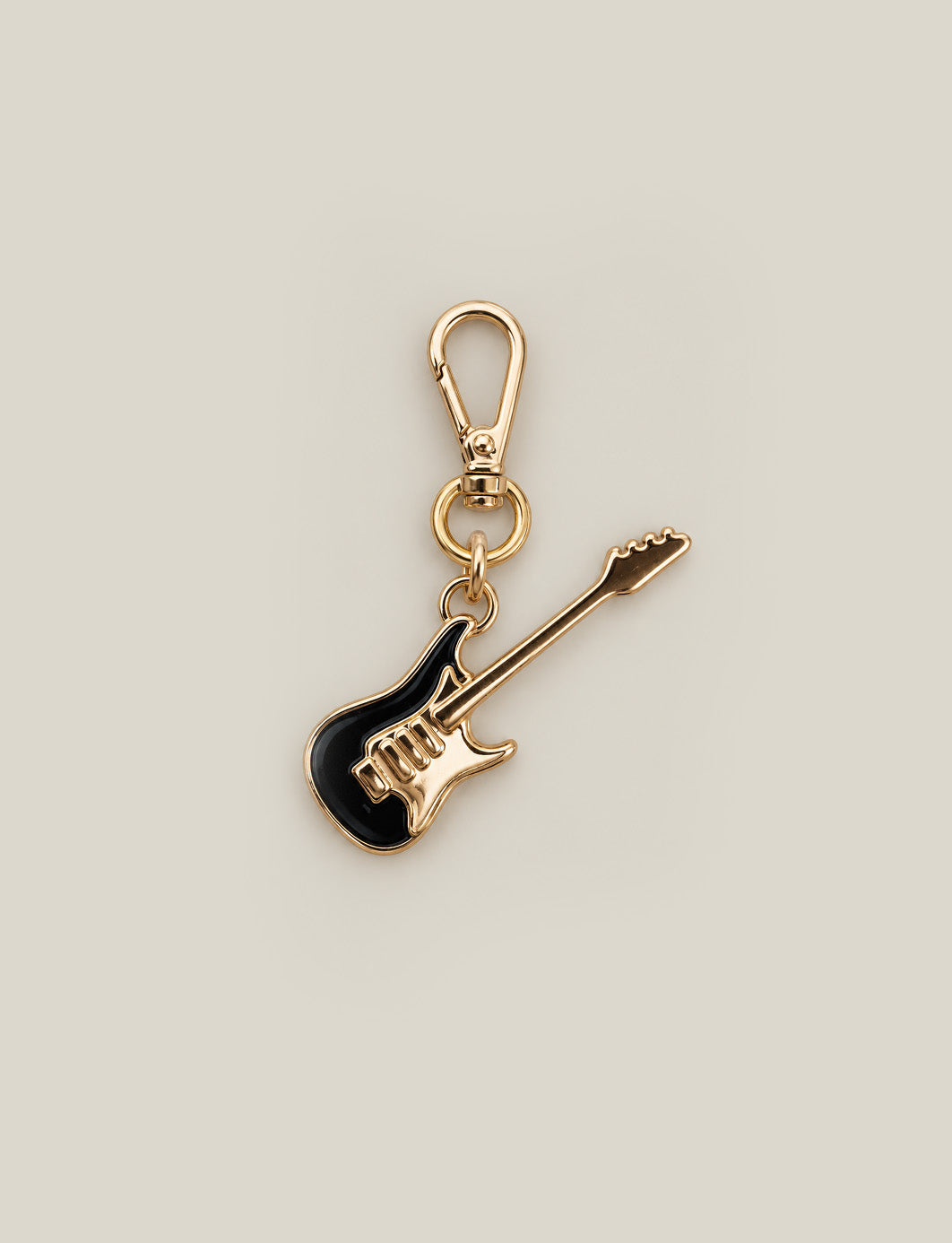 Guitar Charm - Gold